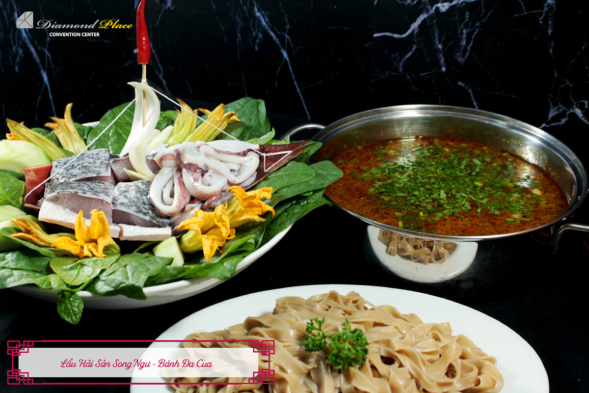 SET 2 menu tiệc cưới Diamond Place