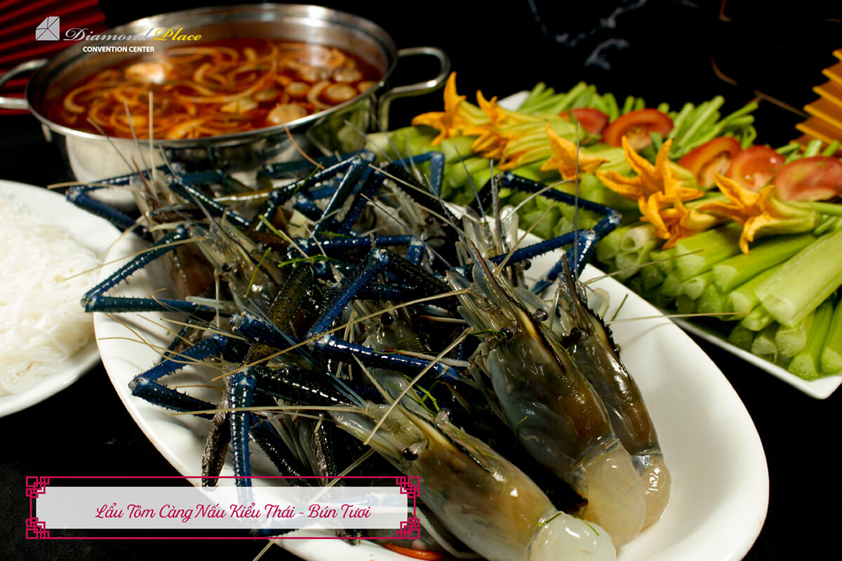 SET 2 menu tiệc cưới Diamond Place