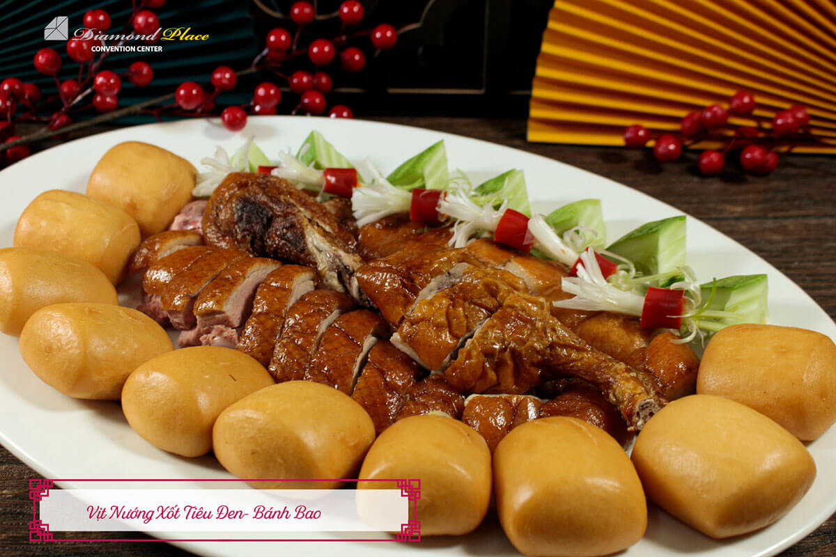 SET 1 Thực đơn tiệc cưới tại Diamond Place