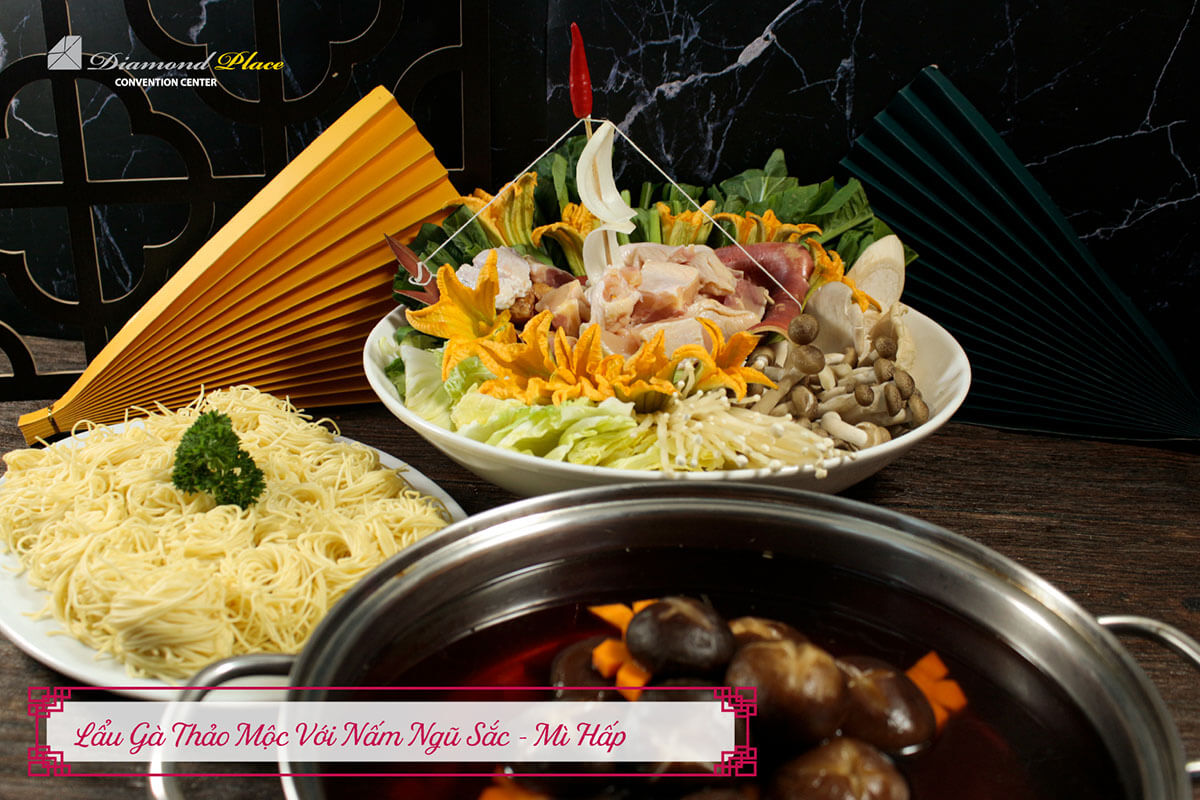 SET 1 Thực đơn tiệc cưới tại Diamond Place