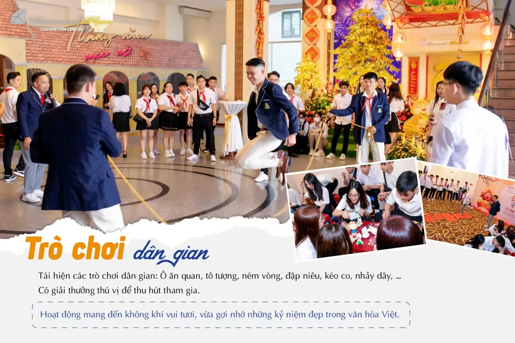 Hoạt động cho tiệc tân niên công ty - trò chơi dân gian