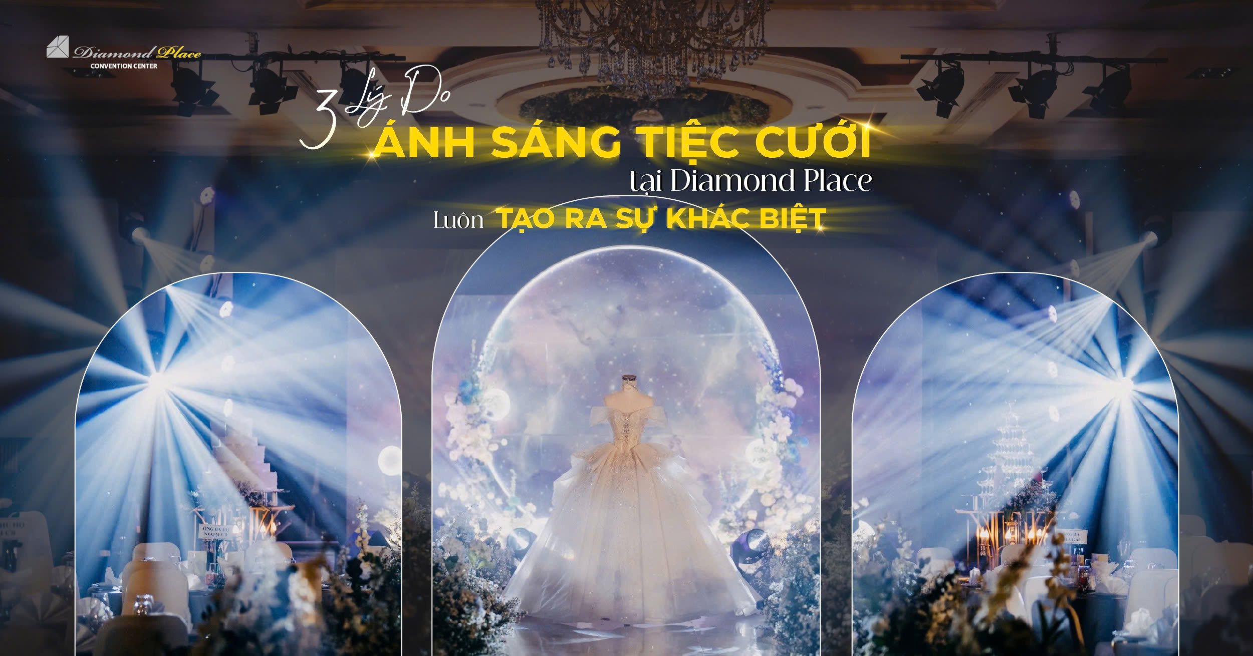 Ánh sáng tiệc cưới