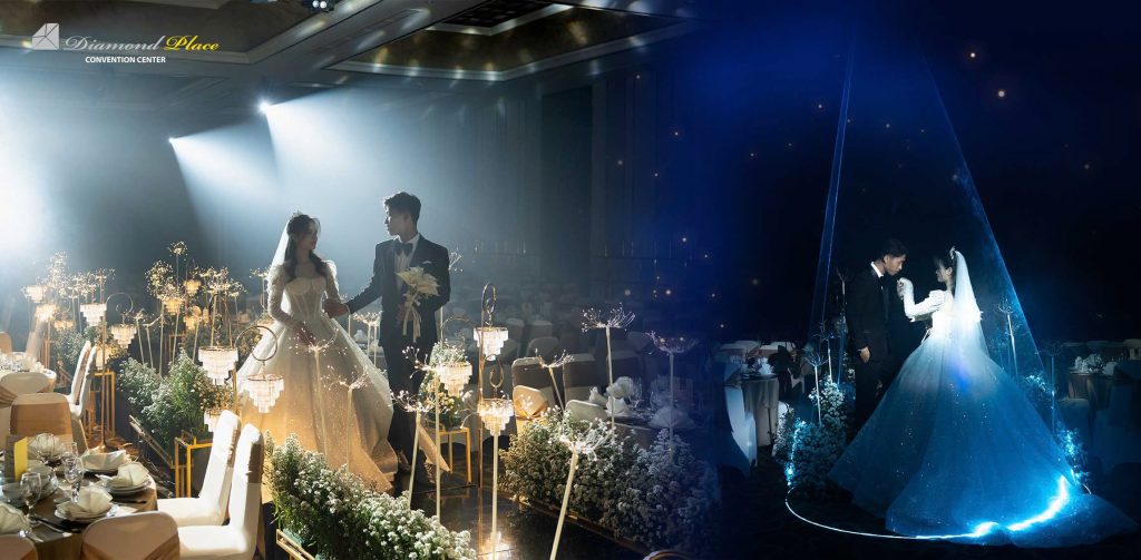 The Highlight Wedding - Một tiệc cưới ấn tượng, dưới ánh sáng tình yêu Ánh sáng tiệc cưới dẫn lối tình yêu