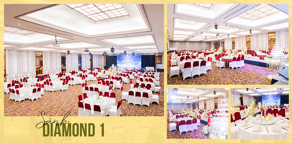Không gian tiệc cưới Diamond 1