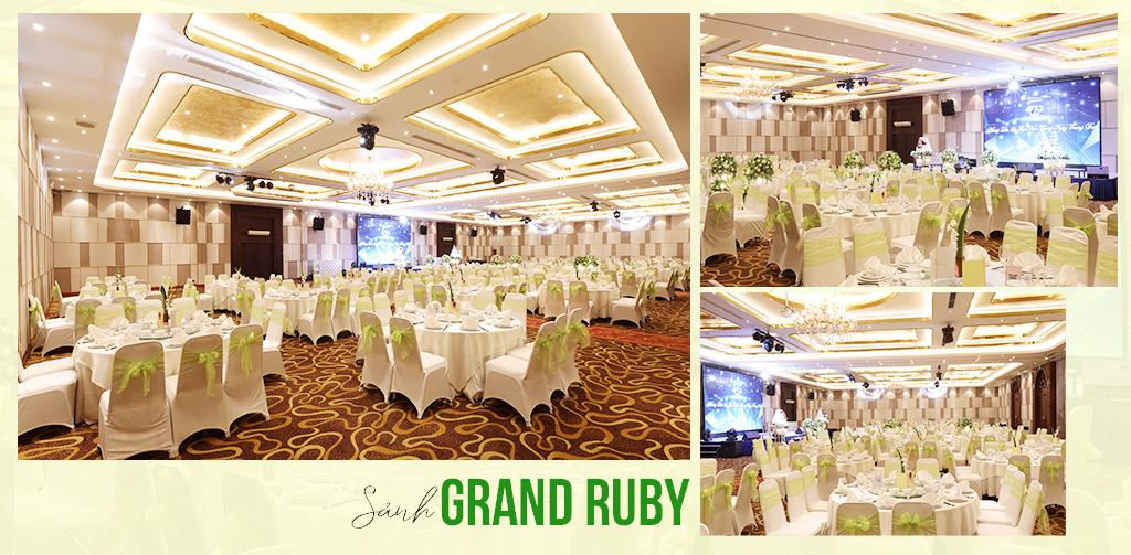 Không gian tiệc cưới Grand Ruby