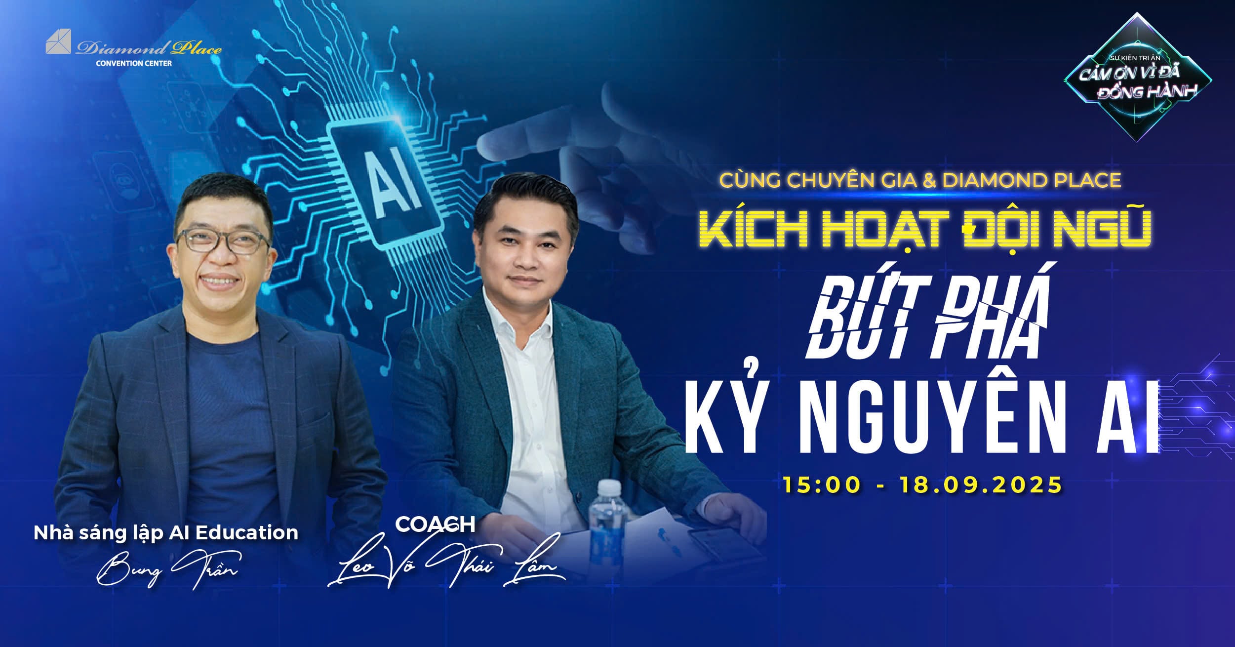 Talkshow Kich hoat doi ngu tại Diamond Place
