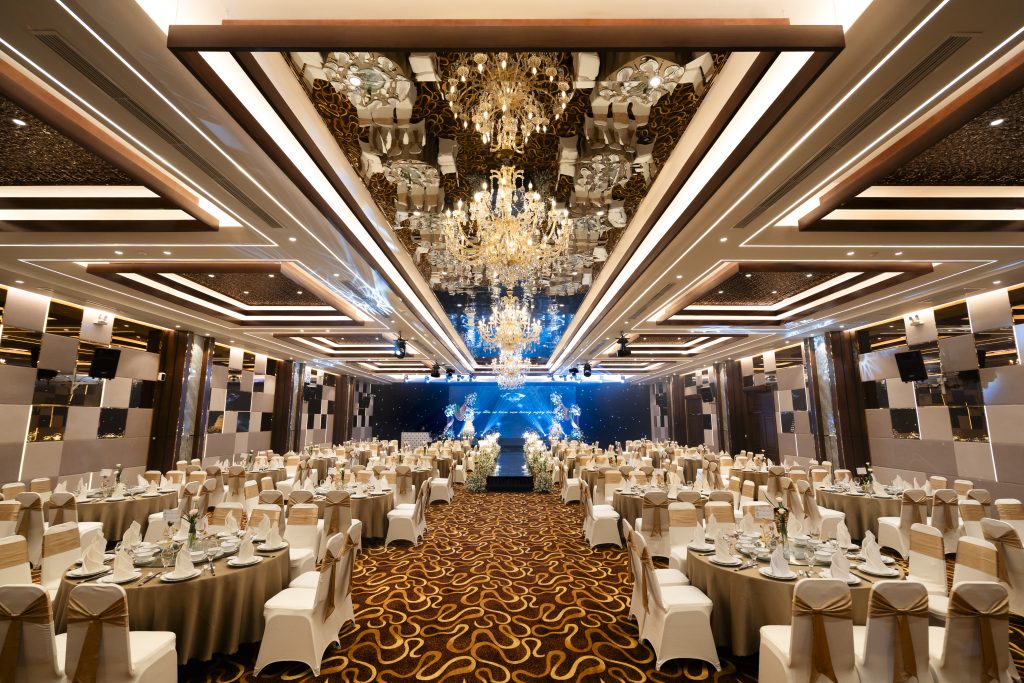 Sảnh tiệc Sapphire tại nhà hàng tiệc cưới Diamond Place 