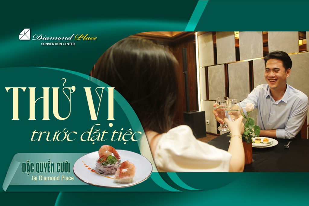 Trực tiếp thử vị trước khi đặt tiệc trong không gian riêng