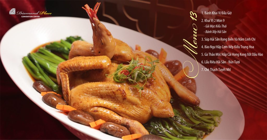 Menu món đa dạng